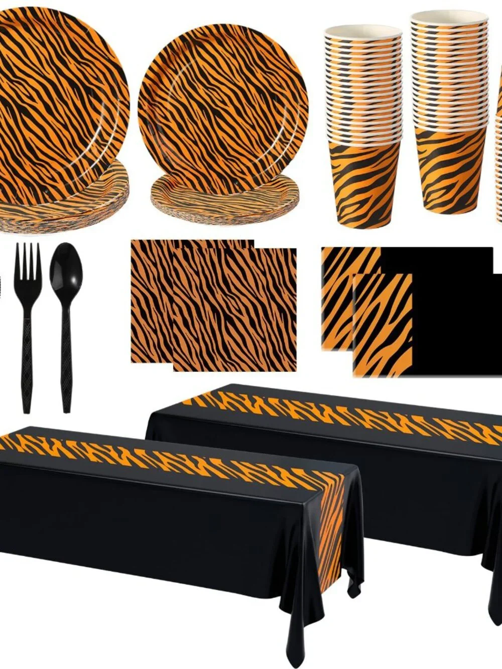 Tiger Table Wear - 162 pieces